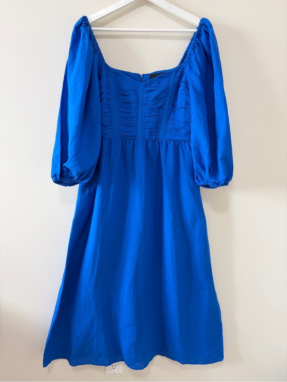 Phase Eight Celila Linen Midi Dress - Picture 4 of 16